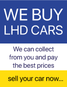 we buy LHD cars